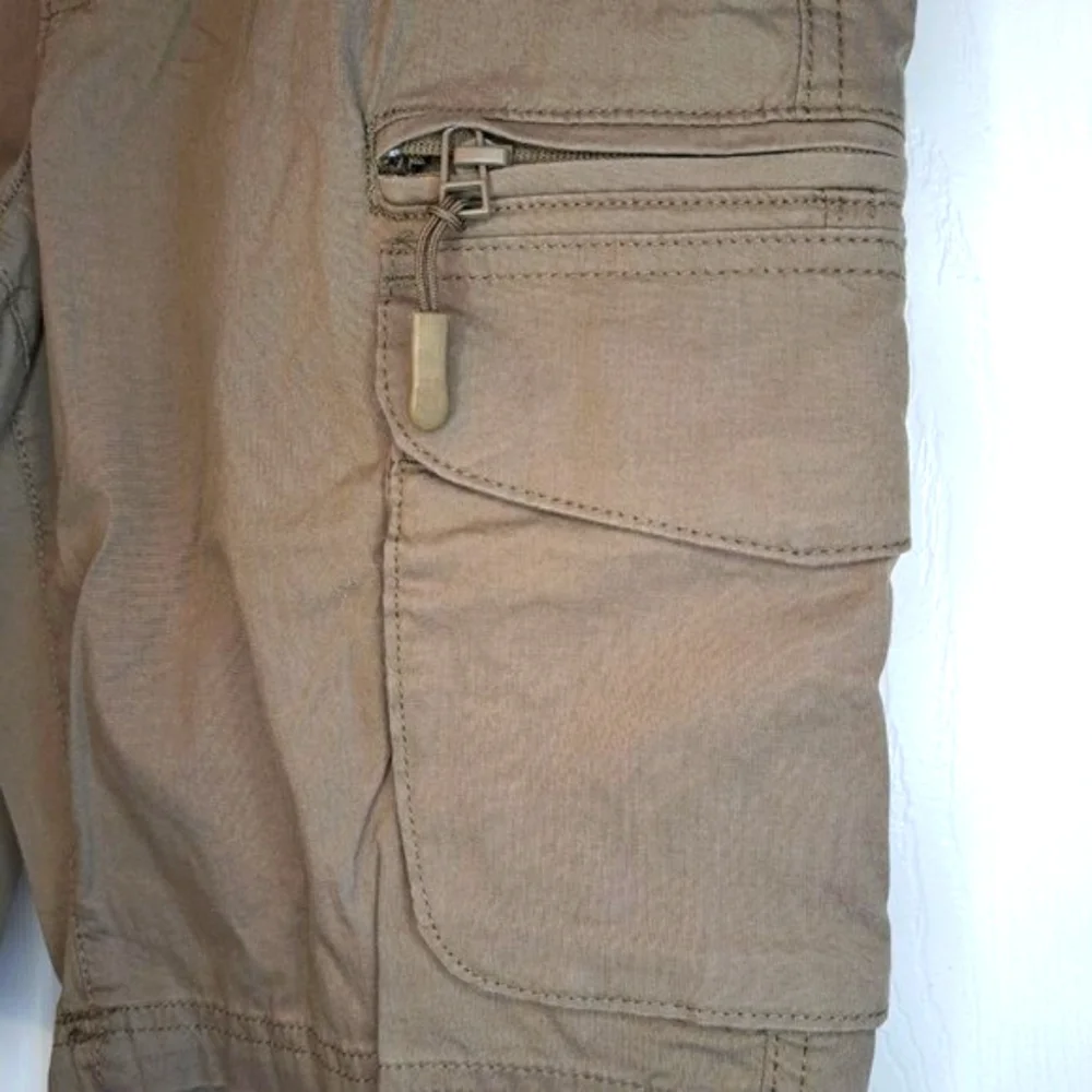 NEW Sonoma Outdoor Cargo Shorts Khaki Tan Lightweight Size 28